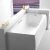 Carron Swallow Rectangular Bath with Twin Grips 1800mm x 700mm - Carronite