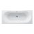 Cleargreen Verde Rectangular Double Ended Bath 1700mm x 800mm - White
