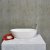 Clearwater Formoso Clear Stone Sit-On Countertop Basin 550mm Wide - Gloss White