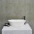 Clearwater Sontuoso Clear Stone Sit-On Countertop Basin 550mm Wide - 0 Tap Hole