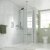 Coram Column Wet Room Glass Panel 1000mm Wide - 8mm Glass | Thumbnail Image