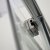 Coram Optima 6 Chrome Sliding Shower Door 1000mm Wide - 6mm Plain Glass