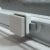 Coram Optima 6 White Sliding Shower Door 1000mm Wide - 6mm Plain Glass
