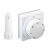 Danfoss 2m Remote Temperature Adjuster - White