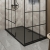 Delphi Accents Grid Matt Black 8mm Wet Room Walk-In Shower Enclosure (inc Slate Grey Tray) | Thumbnail Image