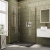 Delphi Accents Brushed Brass Walk-In Shower Enclosure 1200mm x 800mm (inc Slate Grey Tray) | Thumbnail Image