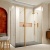 Delphi Accents Brushed Brass Walk-In Shower Enclosure with Return Panel | Thumbnail Image