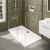 Delphi Accents Chrome 8mm Wet Room Walk-In Shower Enclosure (inc White Tray)