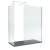 Delphi Accents Chrome Walk-In Shower Enclosure 1700mm x 900mm (inc Slate Grey Tray) | Thumbnail Image