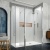 Delphi Accents Chrome Walk-In Shower Enclosure with Return Panel | Thumbnail Image