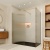 Delphi Accents Fluted Brushed Brass Walk-In Shower Enclosure | Thumbnail Image