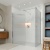 Delphi Accents Fluted Chrome Walk-In Shower Enclosure | Thumbnail Image
