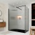 Delphi Accents Fluted Matt Black Walk-In Shower Enclosure | Thumbnail Image