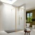 Delphi Accents Framed Brushed Brass Wet Room Shower Screen | Thumbnail Image