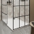 Delphi Accents Grid Walk-In Shower Enclosure 1200mm x 800mm (inc White Tray) | Thumbnail Image