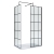 Delphi Accents Grid Walk-In Shower Enclosure 1200mm x 800mm (inc White Tray) | Thumbnail Image