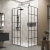 Delphi Accents Grid Walk-In Shower Enclosure 1200mm x 800mm (inc White Tray) | Thumbnail Image