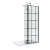 Delphi Accents Grid Wet Room Screen with Hinged Return 1200mm x 700mm (inc White Tray) | Thumbnail Image