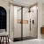Delphi Accents Matt Black Walk-In Shower Enclosure with Return Panel | Thumbnail Image