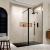 Delphi Accents Matt Black Wet Room Shower Screen with Return Panel | Thumbnail Image