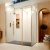 Delphi Accents Semi-Framed Brushed Brass Walk-In Shower Enclosure | Thumbnail Image