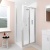Delphi Alpha Chrome 4mm Bi-Fold Shower Door (1850mm High) | Thumbnail Image