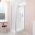 Delphi Alpha Chrome 5mm Pivot Shower Door (1850mm High) | Thumbnail Image