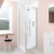 Delphi Alpha Chrome 5mm Pivot Door Shower Enclosure 700mm x 700mm | Thumbnail Image