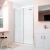 Delphi Alpha Chrome 5mm Sliding Shower Door (1850mm High) | Thumbnail Image