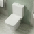 Delphi Alpine Rimless Open Back Close Coupled Toilet (inc Soft Close Seat) | Thumbnail Image