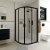 Delphi Apollo Matt Black 8mm 2-Door Quadrant Shower Enclosure 1000mm x 1000mm | Thumbnail Image
