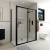 Delphi Apollo Matt Black 8mm Sliding Shower Door (1900mm High) | Thumbnail Image