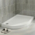 Delphi AquaBoost White Stone Resin Easy Plumb Offset Quadrant Riser Shower Tray | Thumbnail Image