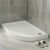 Delphi AquaBoost White Stone Resin Easy Plumb Offset Quadrant Riser Shower Tray | Thumbnail Image