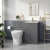 Delphi AquaGuard Combination Unit with 500mm WC Unit - 1100mm Wide - Matt Grey | Thumbnail Image
