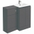 Delphi AquaGuard Combination Unit with 500mm WC Unit - 1000mm Wide - Matt Grey | Thumbnail Image