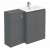 Delphi AquaGuard Combination Unit with 500mm WC Unit - 1100mm Wide - Matt Grey | Thumbnail Image