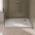 Delphi Aragon Anti-Slip White Stone Resin Square Shower Tray | Thumbnail Image