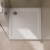 Delphi Aragon Anti-Slip White Stone Resin Square Shower Tray | Thumbnail Image