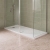 Delphi Aragon Anti-Slip White Stone Resin Walk-In Shower Tray | Thumbnail Image