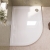Delphi Aragon White Stone Resin Offset Quadrant Shower Tray | Thumbnail Image