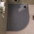 Delphi Aragon Slate Grey Effect Stone Resin Offset Quadrant Shower Tray | Thumbnail Image