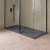 Delphi Aragon Slate Grey Effect Stone Resin Walk-In Shower Tray | Thumbnail Image