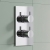 Delphi Ashwell Thermostatic Dual Concealed Mixer Shower with Shower Kit - Chrome | Thumbnail Image