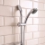 Delphi Atom Chrome Dual Concealed Shower Set with Slide Rail Kit | Thumbnail Image