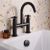 Delphi Axiom Crosshead Matt Black Swivel Spout Pillar Mounted Bath Filler Tap | Thumbnail Image