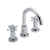 Delphi Axiom Crosshead Chrome 3-Hole Basin Mixer Tap (inc Pop-Up Waste) | Thumbnail Image