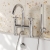 Delphi Axiom Crosshead Chrome Bath Shower Mixer Tap Deck Mounted | Thumbnail Image