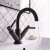 Delphi Axiom Dual Lever Matt Black Swivel Spout Mono Basin Mixer Tap (inc Press Top Waste) | Thumbnail Image