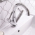 Delphi Axiom Dual Lever Chrome Swivel Spout Mono Basin Mixer Tap (inc Press Top Waste) | Thumbnail Image